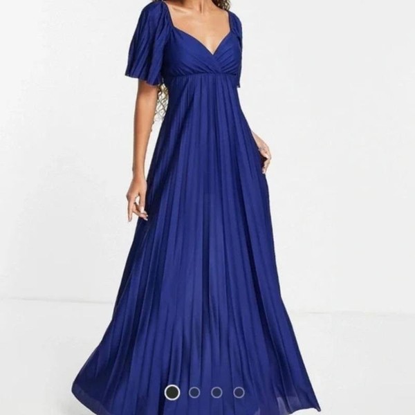 Women ASOS DESIGN Dress Blue XXS