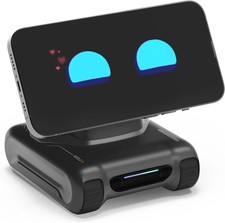 LOOI Robot-Space Black   AI Desktop Companion with Visual Understanding Objects