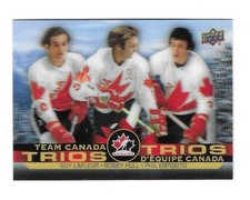 2021-22 Upper Deck Tim Hortons Team Canada Trios Guy Lafleur/Bobby Hull/Phil
