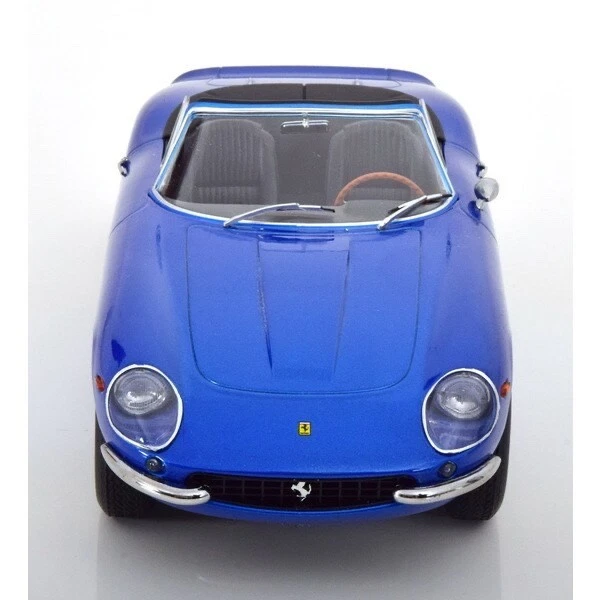 KK Scale KKDC180238 1/18 Ferrari 275 GTB/4 NART Spider Detachable Soft Top Blue - Image 4 of 4