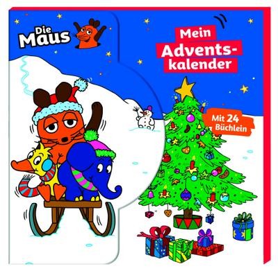 Die Maus Mein Adventskalender: 24 Büchlein in wiederverschließbarer Box I A