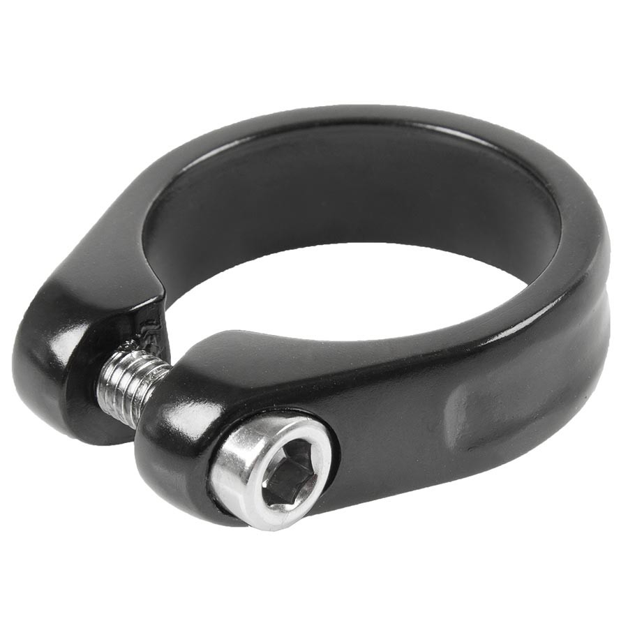 M-Wave Clampy Seat Clamp 318mm Black Anodized Aluminum for Bike Stability 3990₽