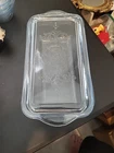 VTG ANCHOR HOCKING FIRE KING SAPPHIRE BLUE 'PHILBE' REFRIGERATOR DISH,LID B3499