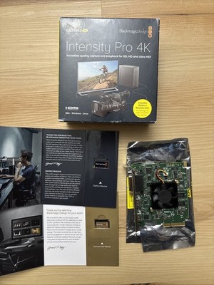 Blackmagic Design Capture Card Intensity Pro 4K