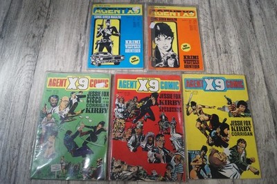 Agent X9  Illu Press Verlag Band 2,5,6,7,9