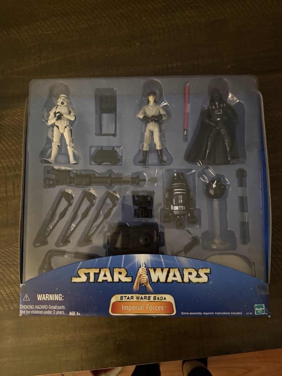 【中古】STAR WARS SAGA Imperial Forces STAR WARS -Hasbro Saga Imperial Forces Set 2002 | eBay