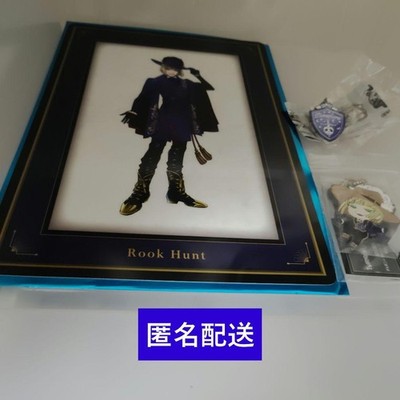 Anime Character Goods Set Desk Pad Pin Badge Rubber Strap