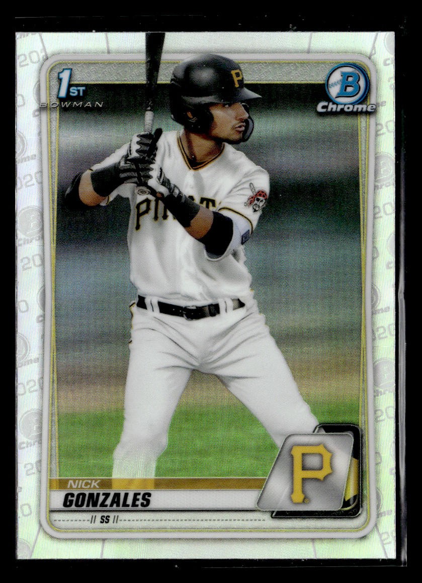 2020 Bowman Draft #BD-81 Nick Gonzales Chrome Refractor