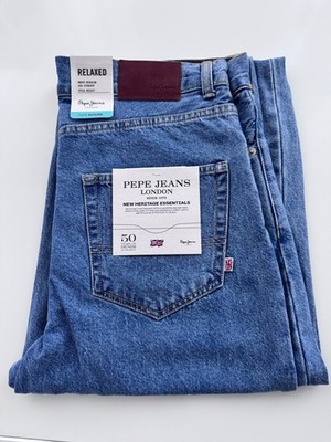 32/30, neu, Pepe Jeans für Herren, weiter Schnitt, RELAXED, Style Cage, Taper