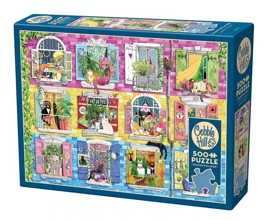 Cobble Hill Puzzle 1000 Pezzi 'Cabina Di Pesca' - Poster Incluso, Pezzi Tagliati Casualmente, Fatto In USA