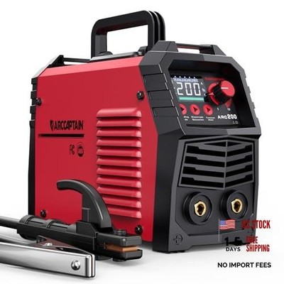 Stick Welder, [Large LED Display] 200A ARC/Lift TIG Welding Machine ARC200