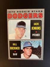 1970 Topps - Bill Buckner #286 - Rookie Card - Longtime Standout. rookie card picture