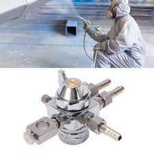 Automatic Spray Gun Stainless Steel Nozzle Small Paint Sprayer Fan Shaped And❀