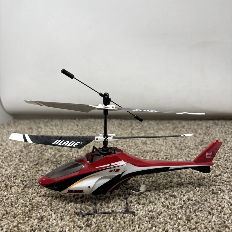 UNTESTED AS IS Blade MCX2 BNF EFLH2480 Coaxial Ultra Micro Heli Adjustable - Image 4 of 4