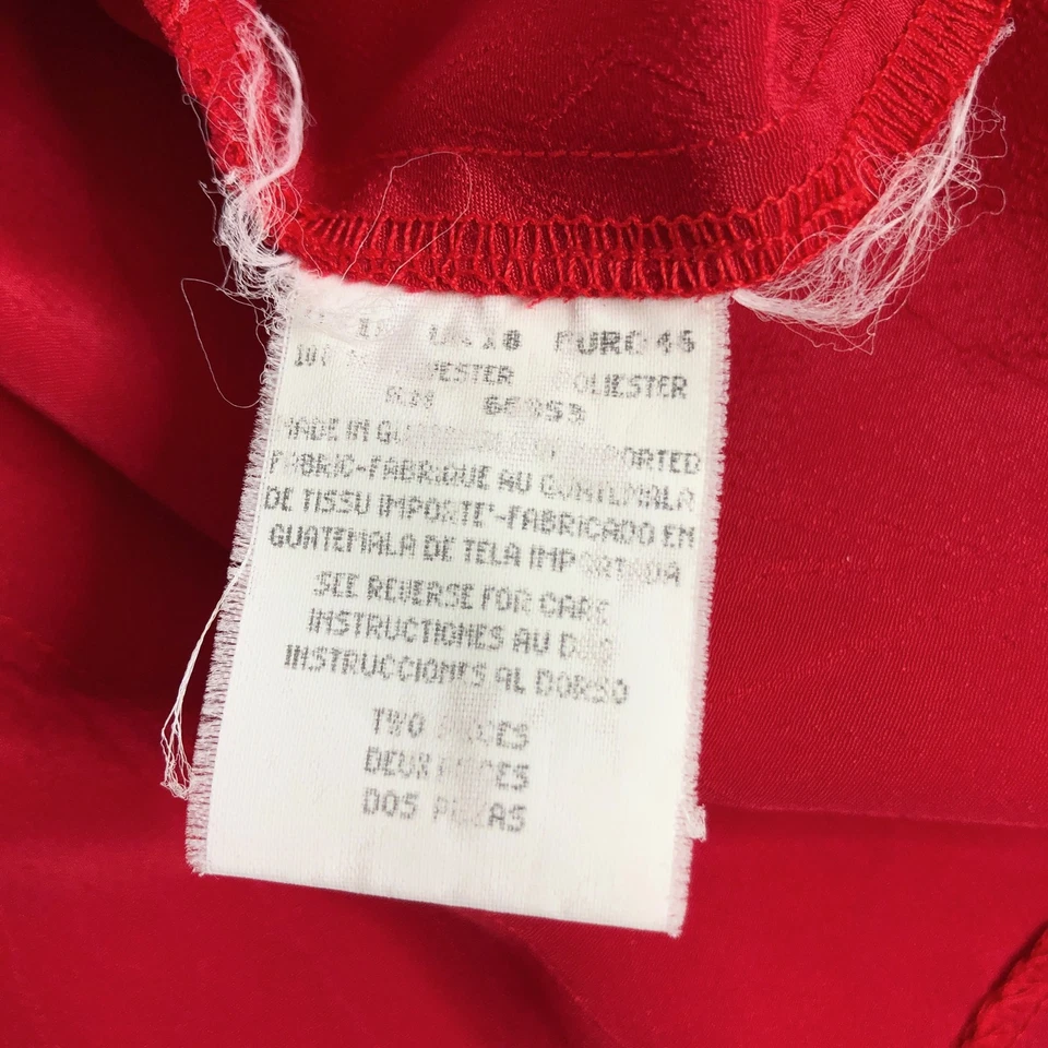 Blazer Top De Colección Leslie Fay Para Mujer 16 Manga Corta Botones Dorados Preppy Chic Foto 4 de 4