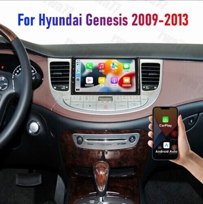 9'' 2G+64GB Android 15 For Hyundai Genesis 2009-2014 Car Radio Stereo Head Unit