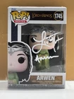 SIGNED Funko Pop! THE LORD OF THE RINGS - ARWEN #1745 COA AUTHENTICATED