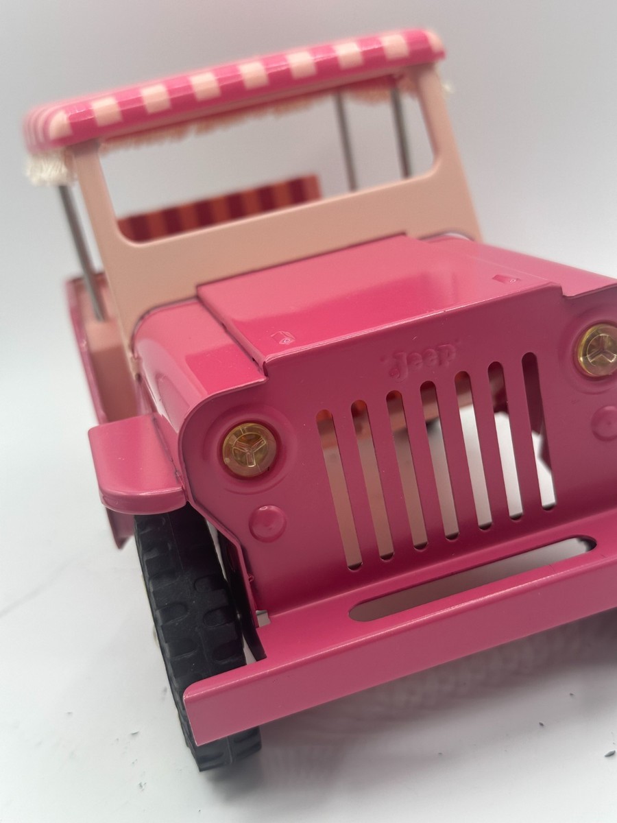 Vintage 1960s Tonka Surrey Jeep Pink Steel | eBay
