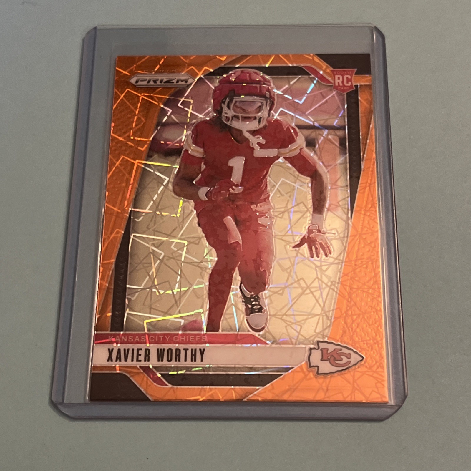 2024 Panini Prizm - Rookies Xavier Worthy #399 Lazer Prizm (RC)