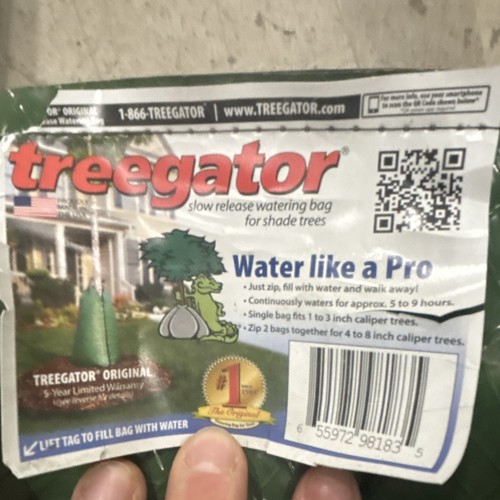 Treegator Original Slow Release Watering Bag for Shade Trees, Green