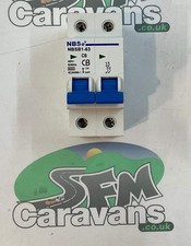 NBSe 6amp Twin Pole MCB - Caravan / Motorhome1