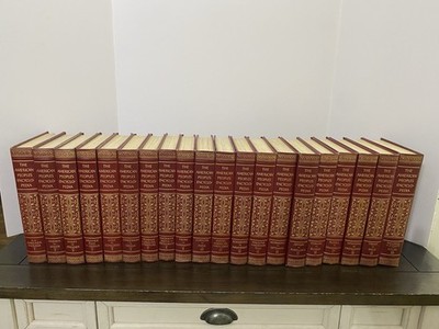 The American Peoples Encyclopedia 1957 Illustrated Hardcover Volume Set, Spencer