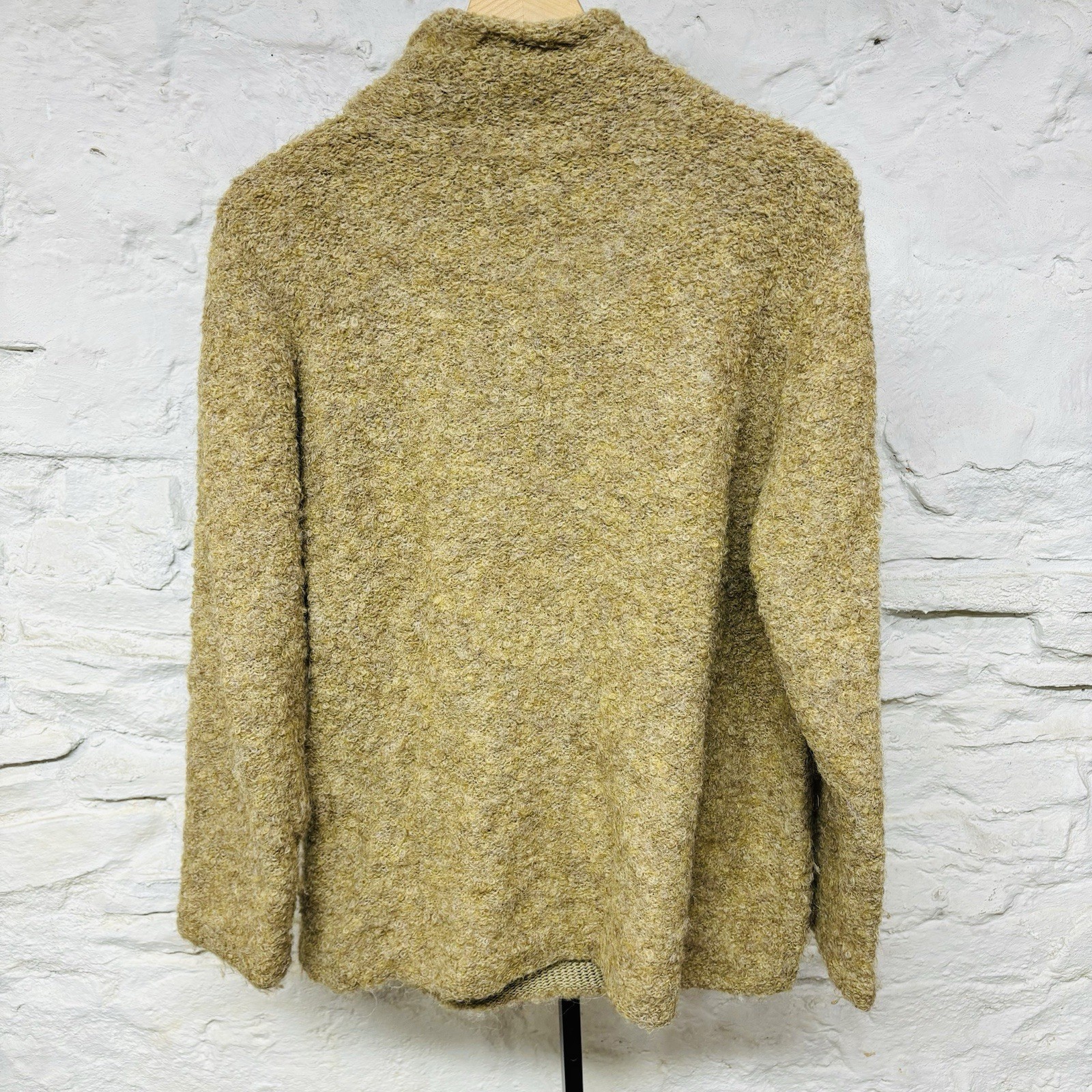 Peruvian Connection Mock Neck Pullover Sweater Be… - image 9