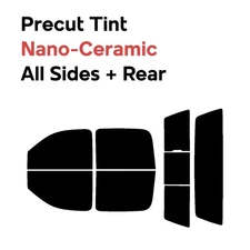 Precut Window Film Ceramic Tint for Chevrolet Silverado 2500 2007-2014 Crew Cab