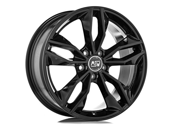 "Leichtmetallfelge FüR Mercedes GLC 8,0J19\" 5X112 35 73 MSW 71 Gloss Black"-image