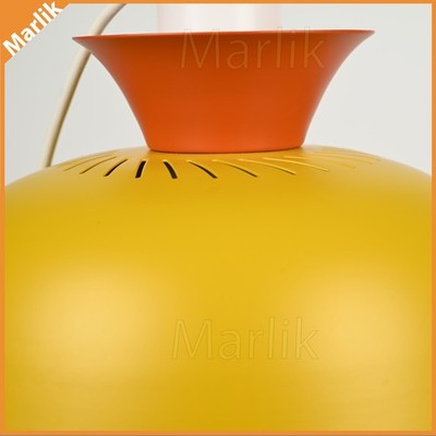 Ikea Ommjange Pendant Lamp Shade, Yellow/Orange/Pink, Steel, 11.5