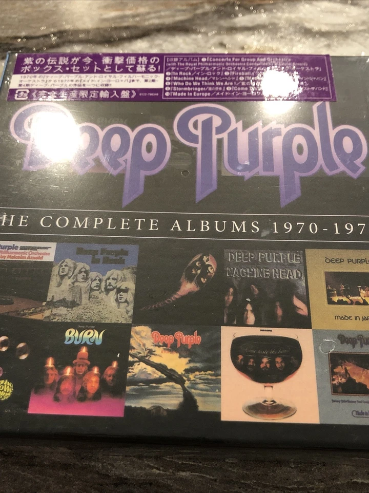 Deep Purple The Complete Albums 2013 CD Box Set Japanese Import Japan New Sealed - Image 4 of 4
