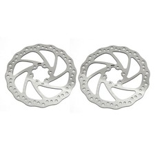 inossidabile Montare bicicletta MTB Disco Bicicletta freno rotore 160mm 2 Pz