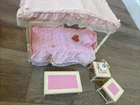 Barbie Dream Furniture Collection Canopy Bed Vintage