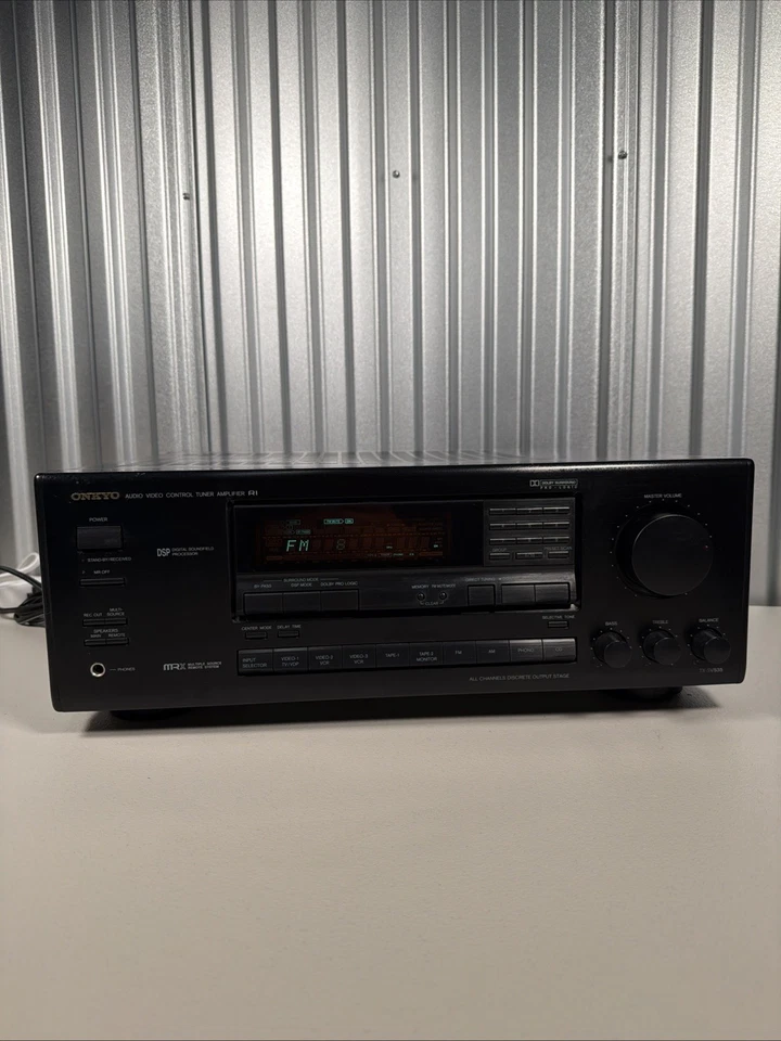 Onkyo TX-SV535 5.1Ch AV Surround Sound Receiver Stereo System - No Remote/Works! - Image 2 of 4