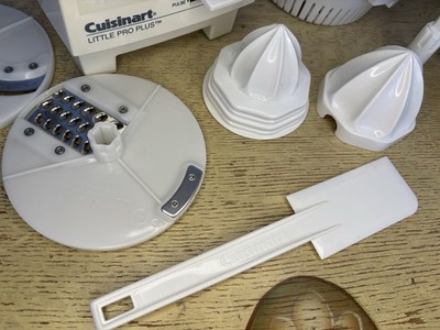 Vintage Cuisinart Little Pro Plus TX Food Processor Juicer