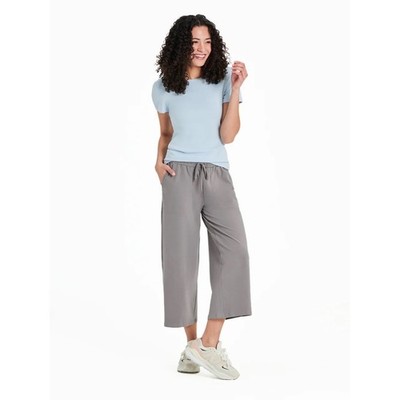 Life is Good Women's Solid Crusher-FLEX Crop Pant