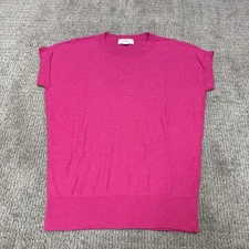 Loft Top Pink Cap Sleeve Women’s Size XSP