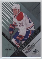 2016-17 SP Game Used Authentic Rookies Rainbow Player Age Mikhail Sergachev au7