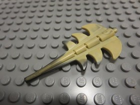 Lego Dragon Tail Barbed Marbled Black Pattern #1 51874pb01 Harry Potter 4767