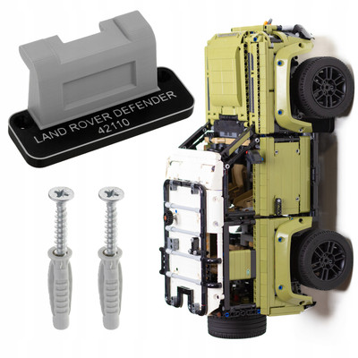 Land Rover Defender - 42110 - POWERFUL Wandhalterung, LEGO Modellaufhänger