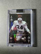 Wild Card 5 card draw Bo Jackson and Brian Bosworth 1/1 Ace of Spades
