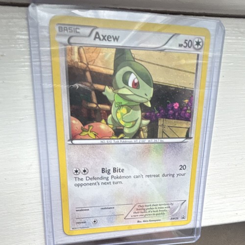 Axew BW26 Black Star Promo - Pokémon Card NM Black & White Era 2011