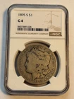 1895-S Morgan Silver Dollar Ngc G4 Nice Original Coin Key Date