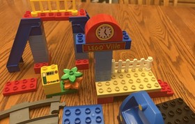 Lego Duplo 5608 Train Starter Set - Incomplete - Rare 2008, 64% complete 