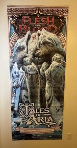 Flesh and Blood FAB- Vinyl Banner Poster 31x78 Oldhim, Grandfather of Eternity