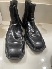 Kenneth Cole Reaction Black Leather Square To...
