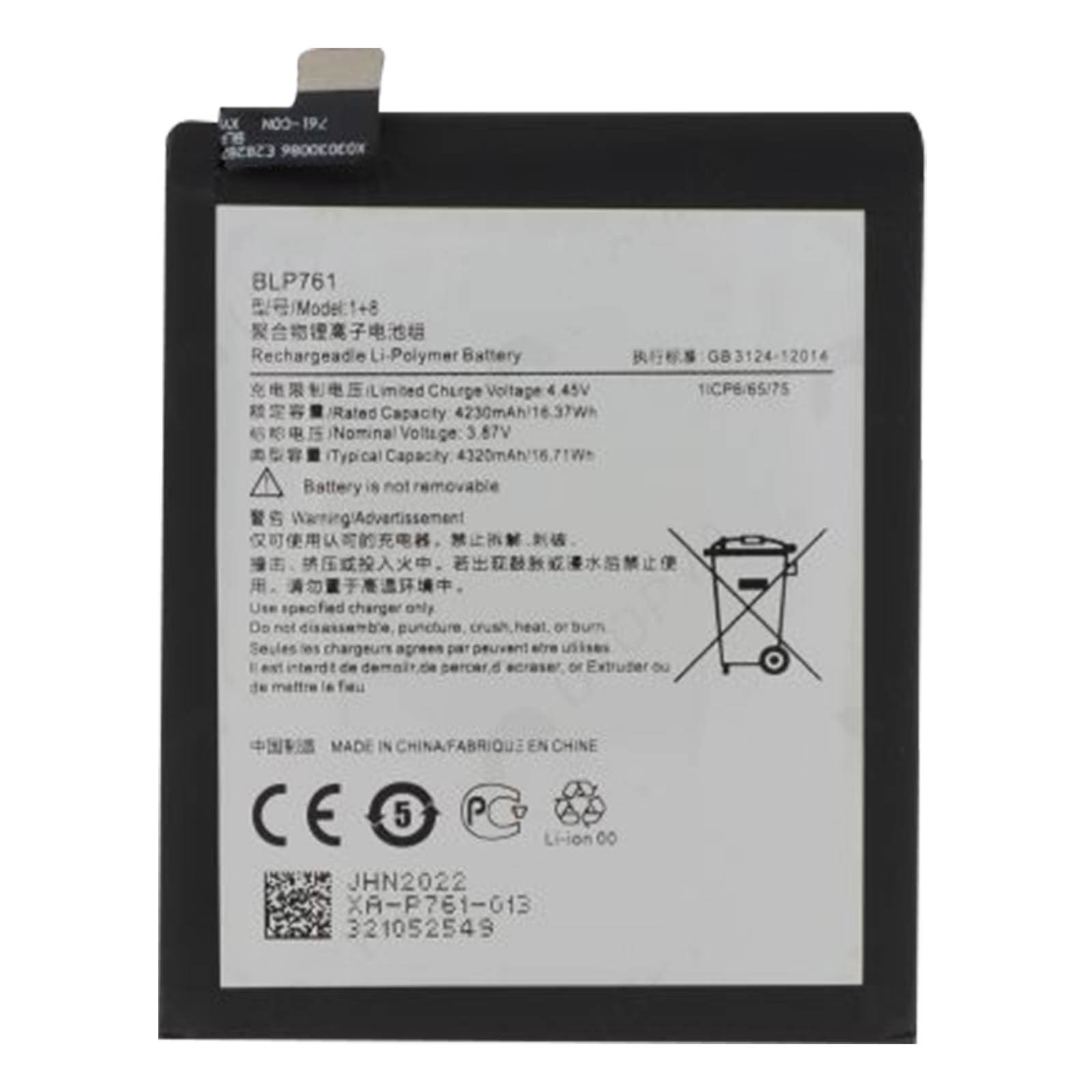 Batterie Oneplus 8 en panne ? Remplacez-la avec ce bloc 4320mAh haute capacité Clappio