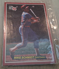 1984 Donruss Action All-Stars #57 Mike Schmidt Oversized Baseball Card