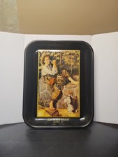 Coca Cola Metal Tray OLD OAKEN BUCKET Reproduction 13" x 10 1/2" Norman Rockwell