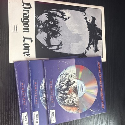 Dragon Lore (3DO, 1994) Discs And Manual Only Tested Working